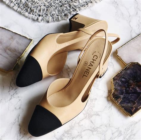 slingback heels chanel|vintage chanel slingback.